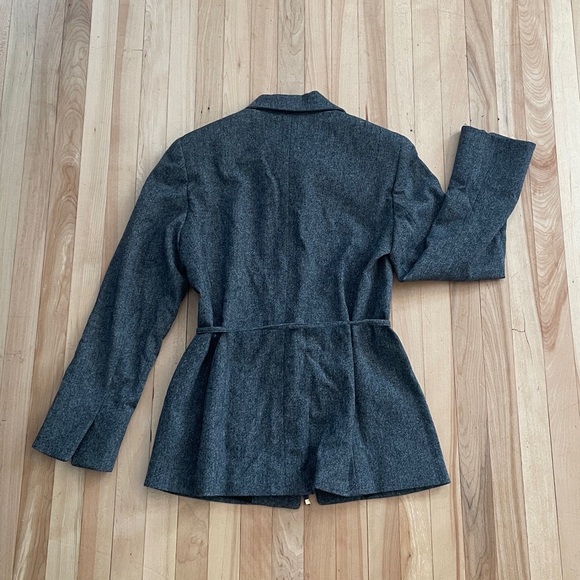 Apostrophe Paris Gray Wool Blend Blazer Jacket - Sz EU 38 (S) - Picture 3 of 16